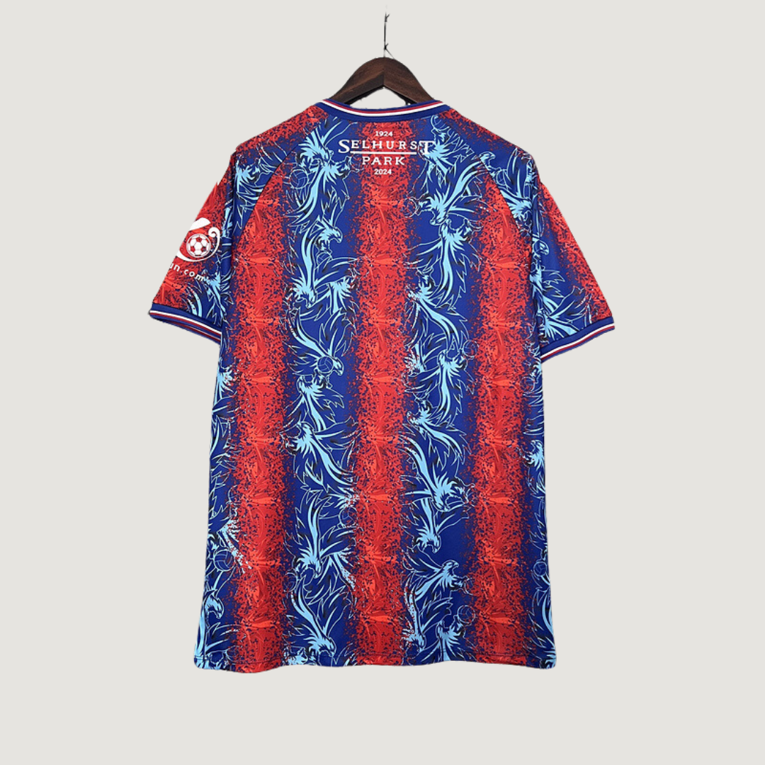 CRYSTAL PALACE - MAILLOT DOMICILE 24/25 - ROUGE, BLEU