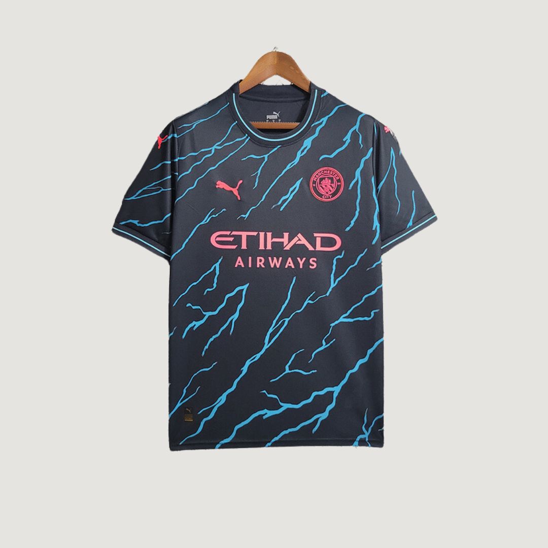 MANCHESTER CITY - MAILLOT EXTÉRIEUR 23/24 - NOIR