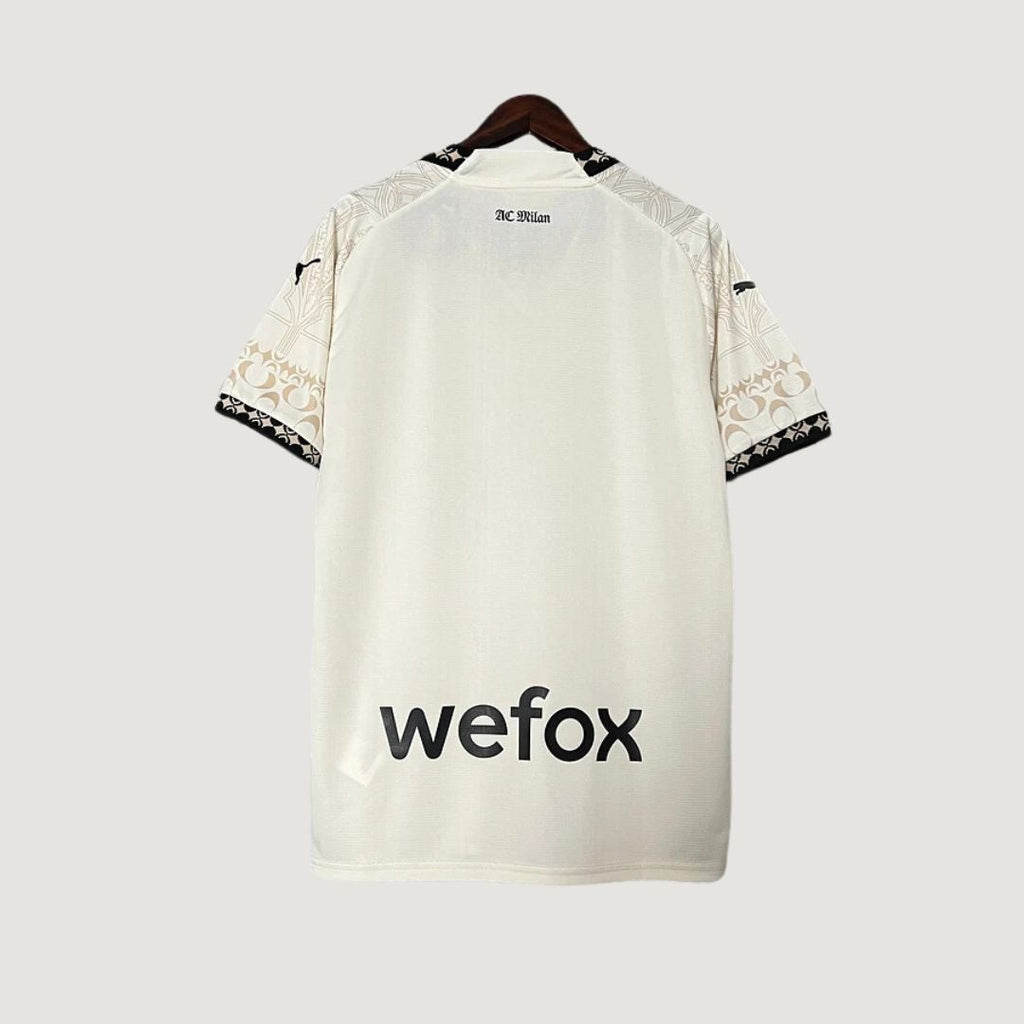 AC MILAN - MAILLOT X PLEASURES FORTH - CRÈME, NOIR ( FAN )