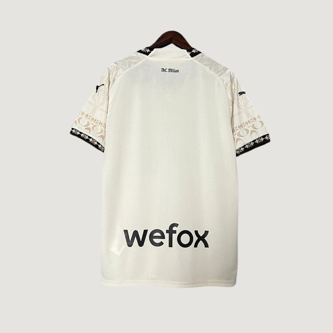 AC MILAN - MAILLOT X PLEASURES FORTH - CRÈME, NOIR ( FAN )