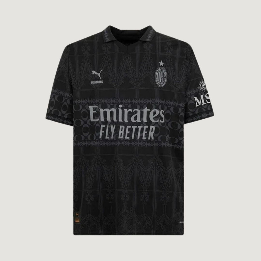 AC MILAN - MAILLOT X PLEASURES FORTH 23/24 - NOIR