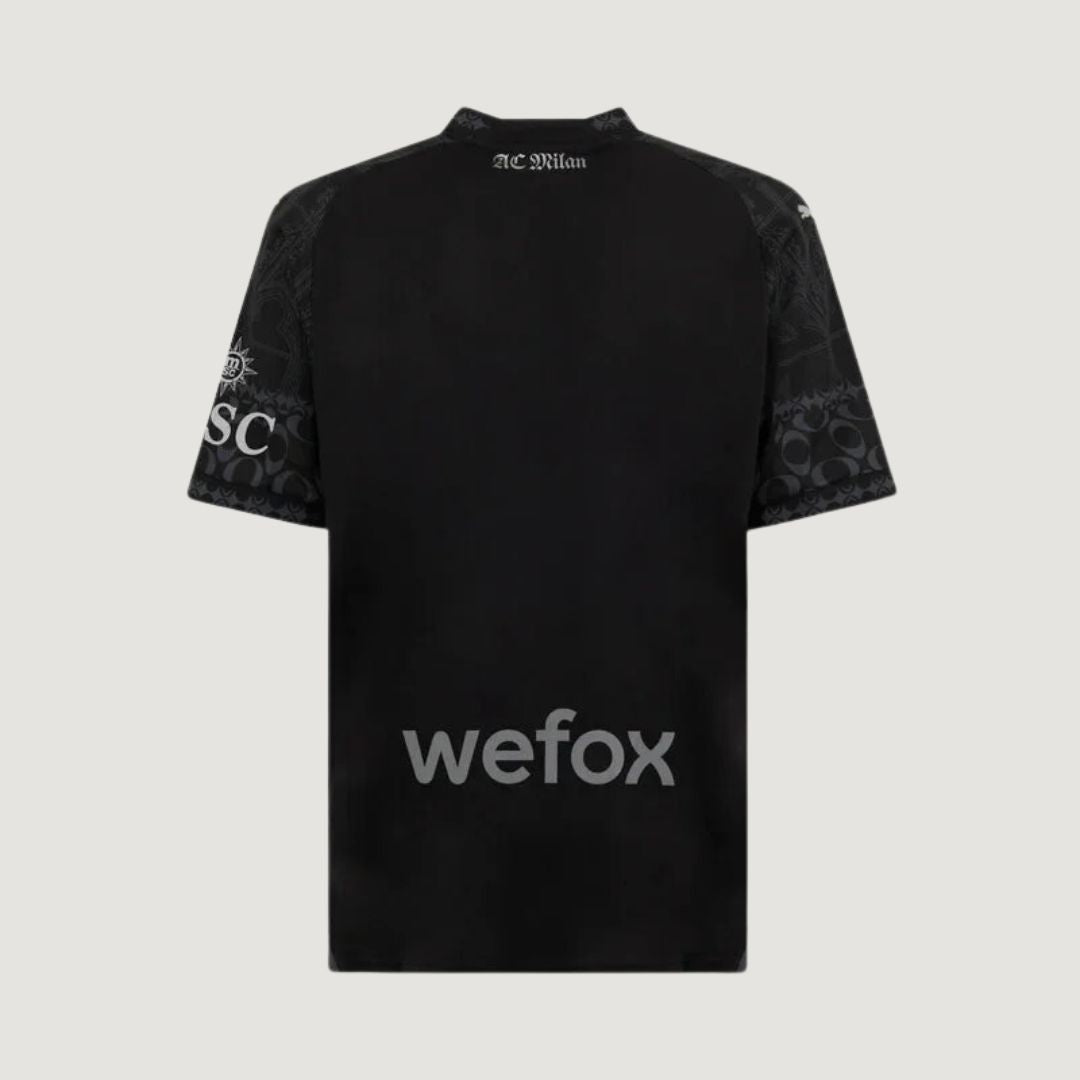 AC MILAN - MAILLOT X PLEASURES FORTH 23/24 - NOIR