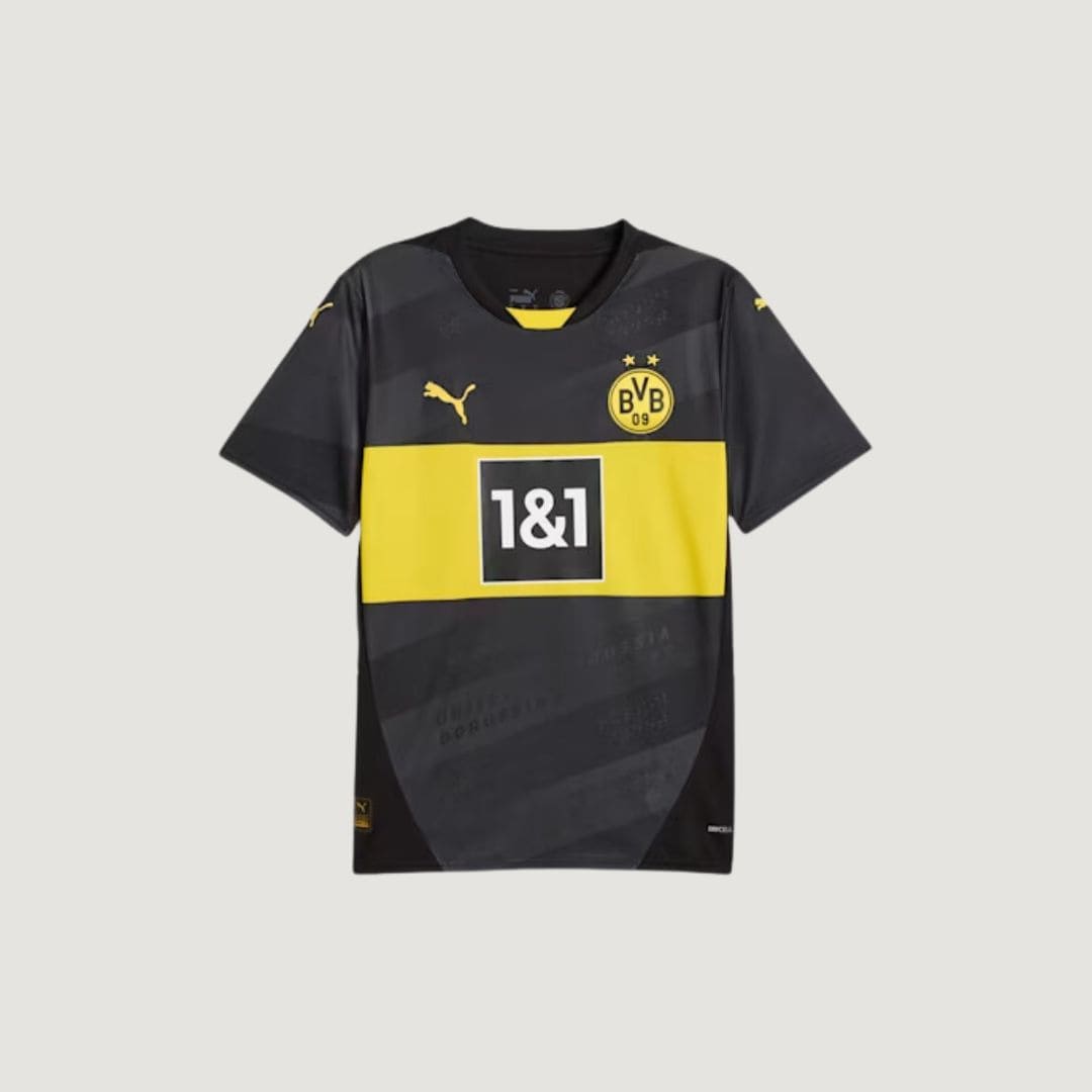 BORUSSIA DORTMUND - MAILLOT AWAY 24/25 - NOIR, JAUNE