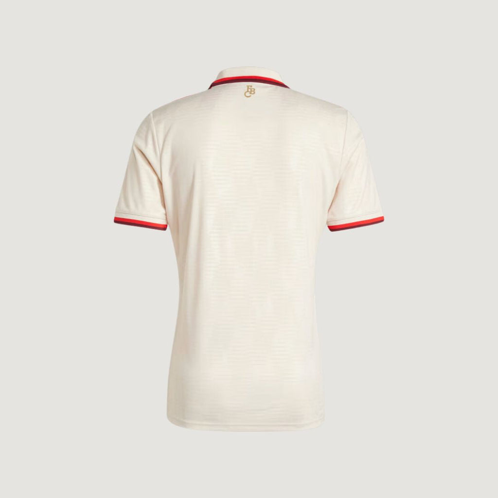 FC BAYERN MUNICH - MAILLOT THIRD 24/25 - CRÈME, ROUGE