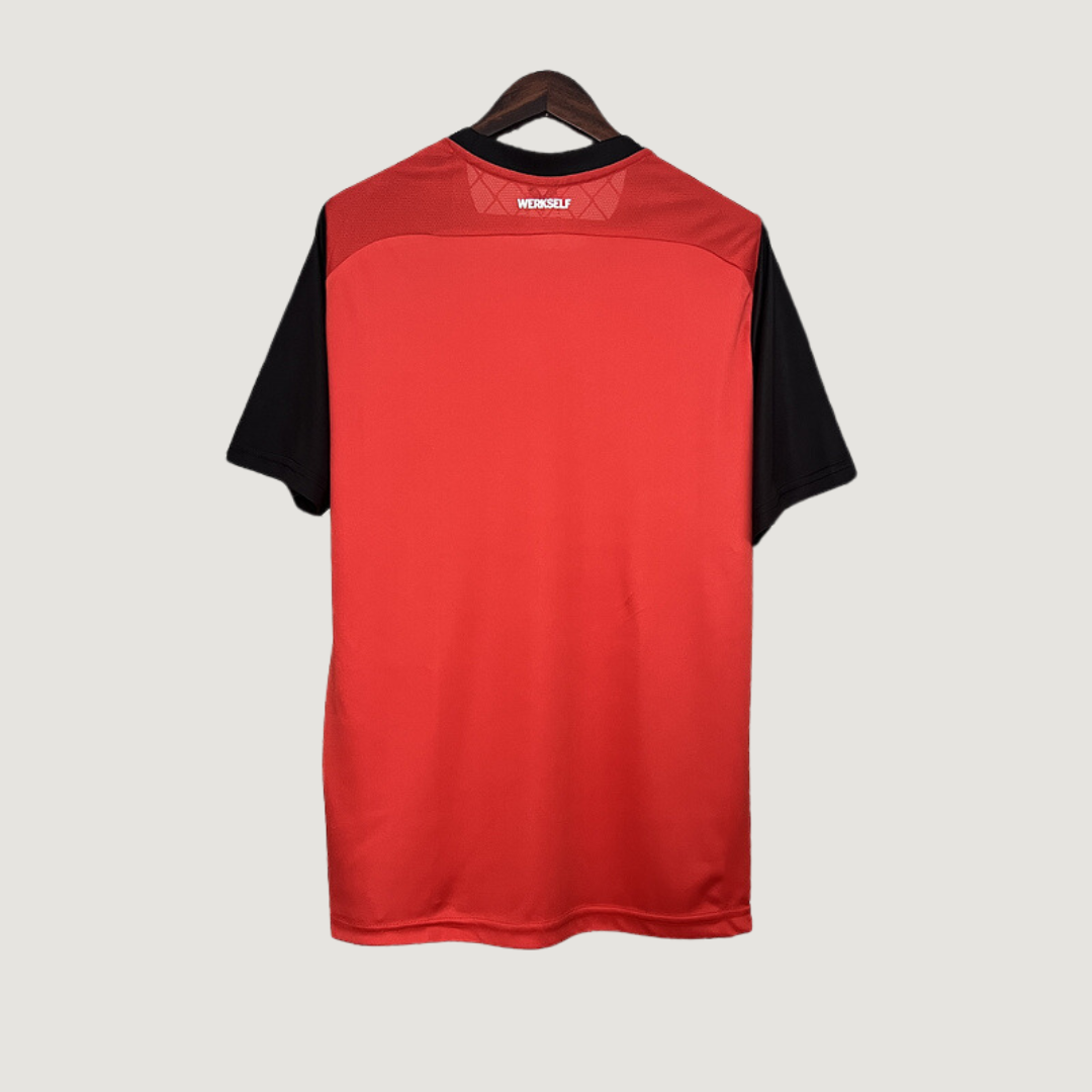 BAYER 04 LEVERKUSEN - MAILLOT DOMICILE 24/25 - ROUGE, NOIR