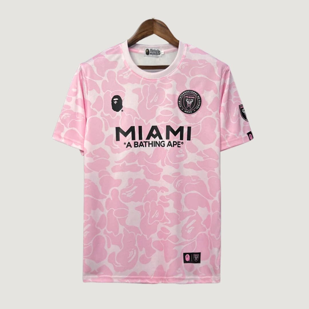 INTER MIAMI X BAPE - MAILLOT ÉDITION SPÉCIALE - ROSE