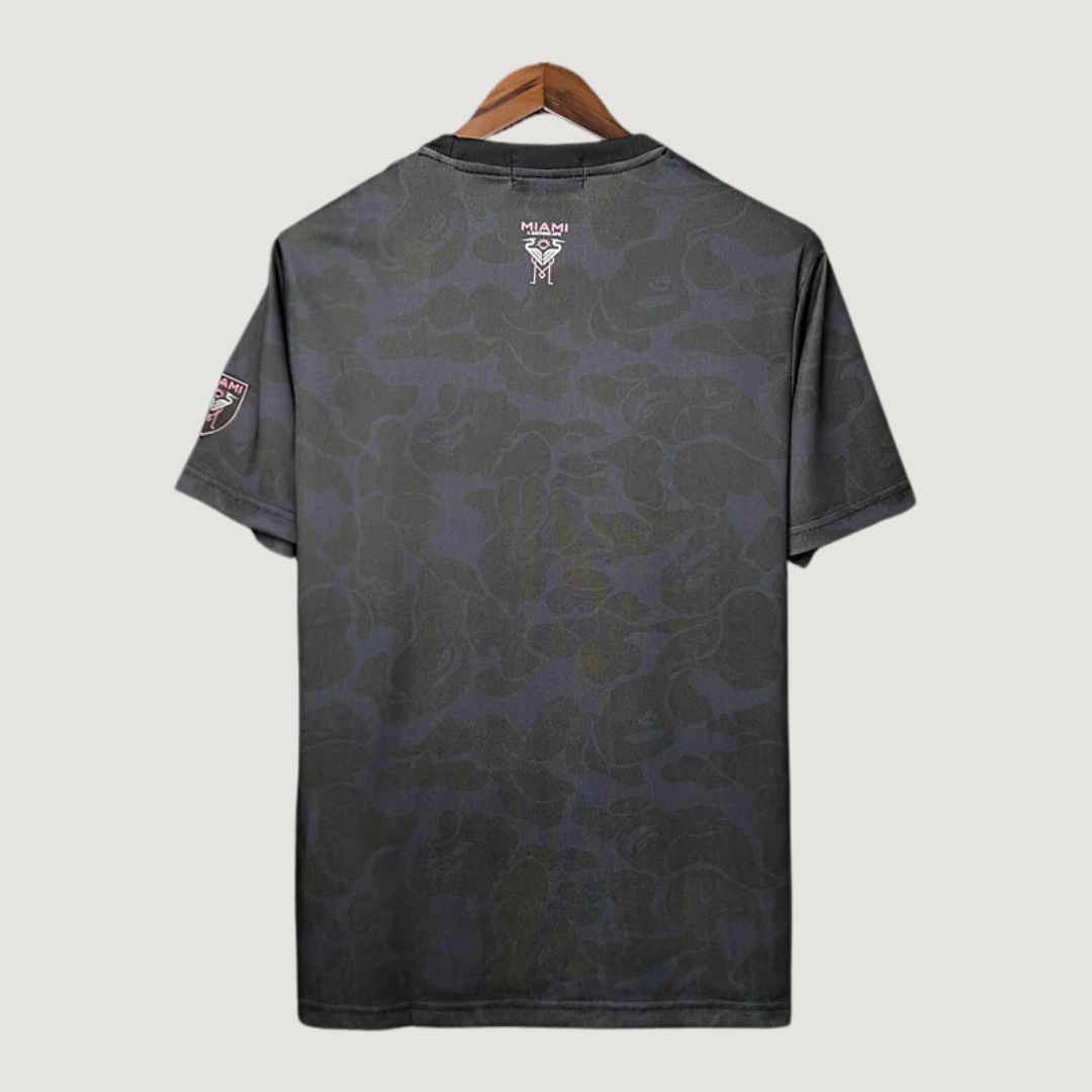 INTER MIAMI X BAPE - MAILLOT ÉDITION SPÉCIALE - NOIR