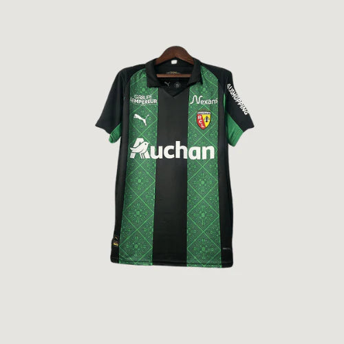 RC Lens – Maillot Extérieur 2025/26 – Noir & Vert