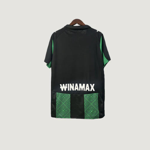 RC Lens – Maillot Extérieur 2025/26 – Noir & Vert